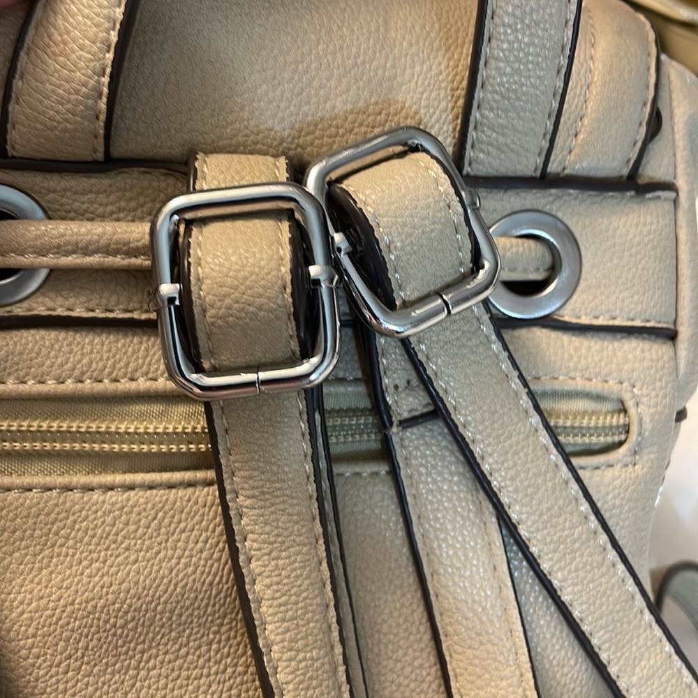 Beige Mini Backpack - image 5